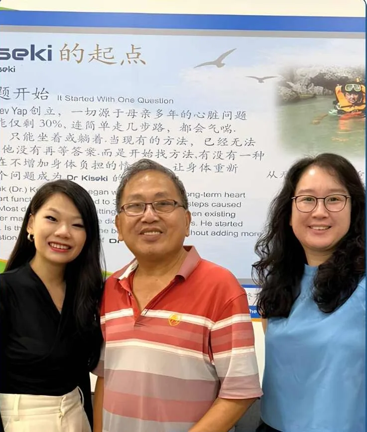 Customer whose heart function improved, able to travel with his family again