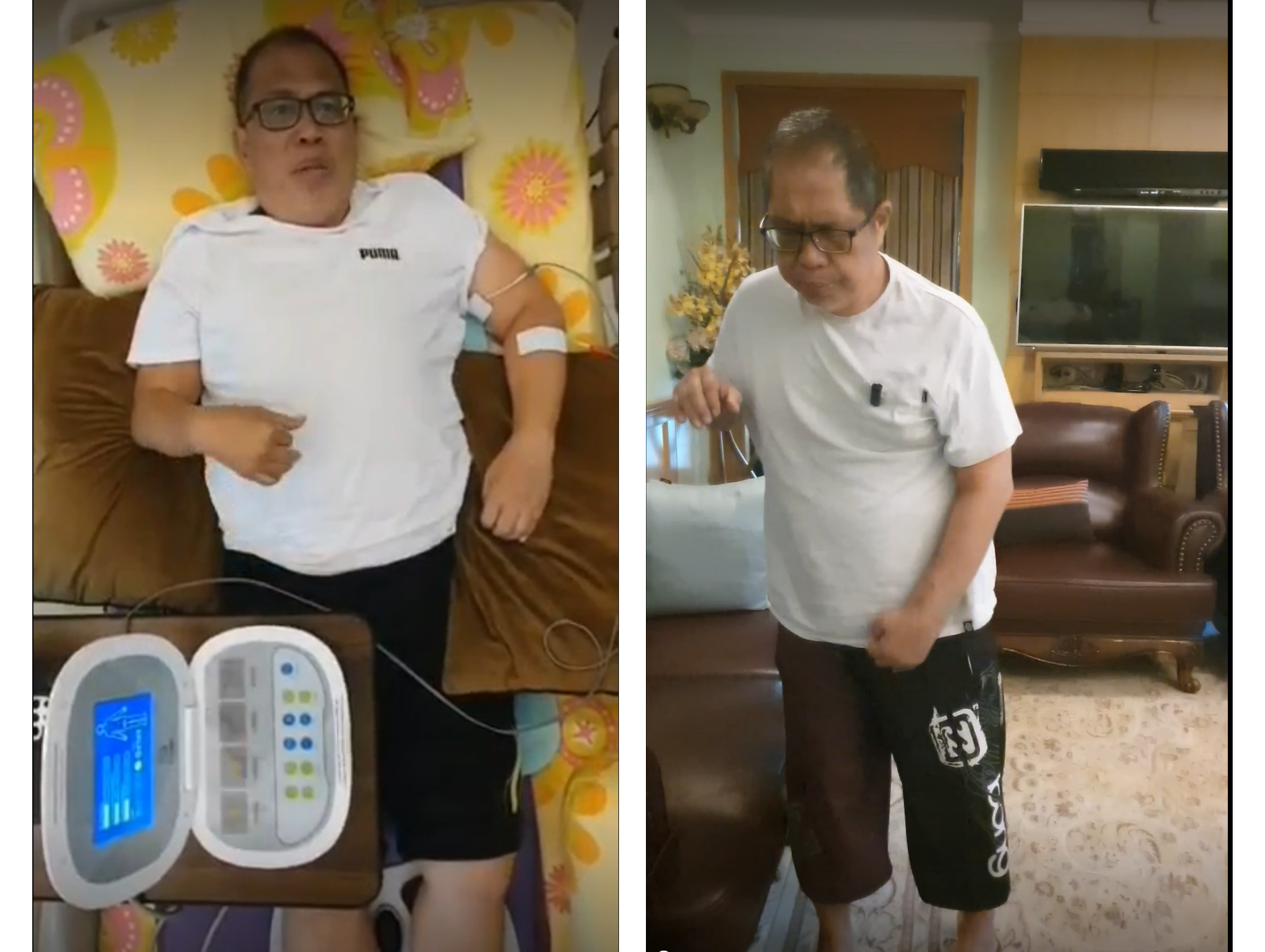 Real user testimonial – Hj Zahari sharing his experience using the Dr Kiseki home therapy device for stroke and mobility support in Malaysia